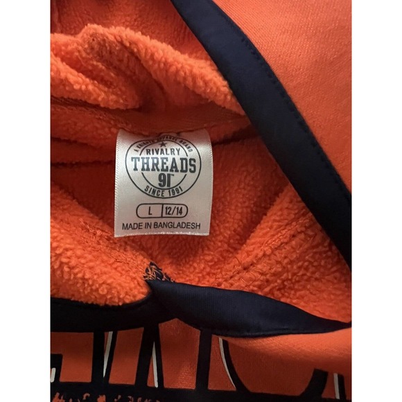 NCAA Syracuse University Orange YTH Large 12/14 Pullover Hoodie Boys /Girls - Picture 4 of 5